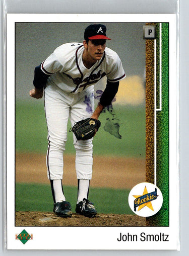 1989 Upper Deck #17 John Smoltz i01