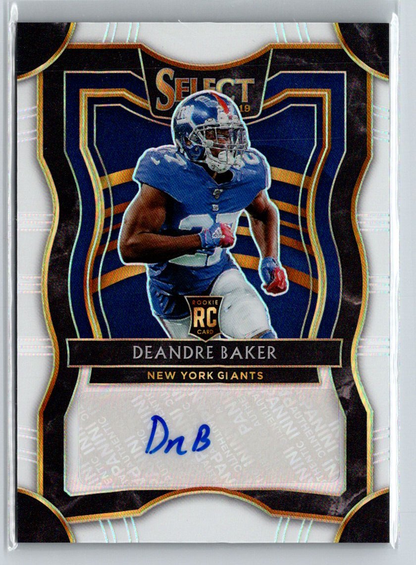 2019 Panini Select #RS-32 Deandre Baker Rookie Signatures White Prizm #/30 i03