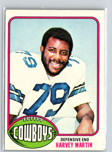 1976 Topps #44 Harvey Martin i02