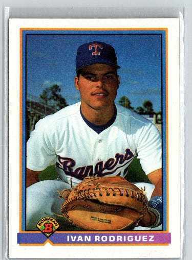 1991 Bowman #272 Ivan Rodriguez i02