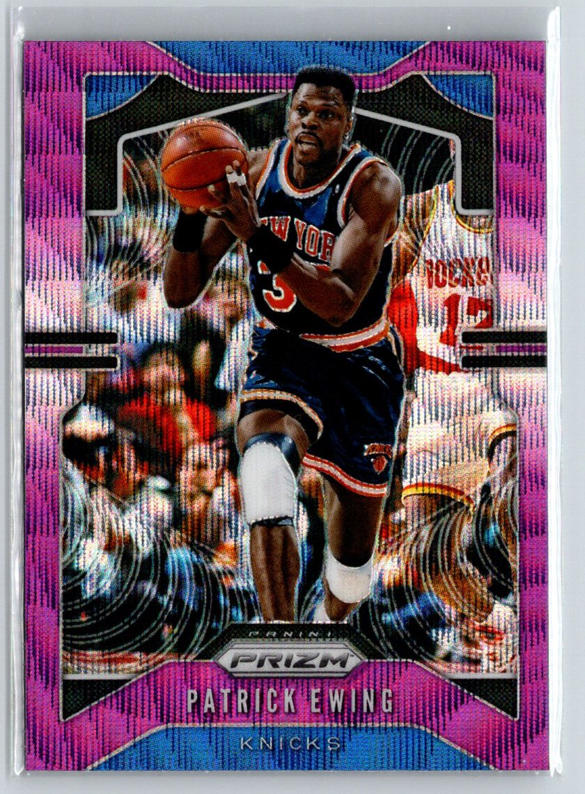2019-20 Panini Prizm #13 Patrick Ewing Prizms Purple Wave i04