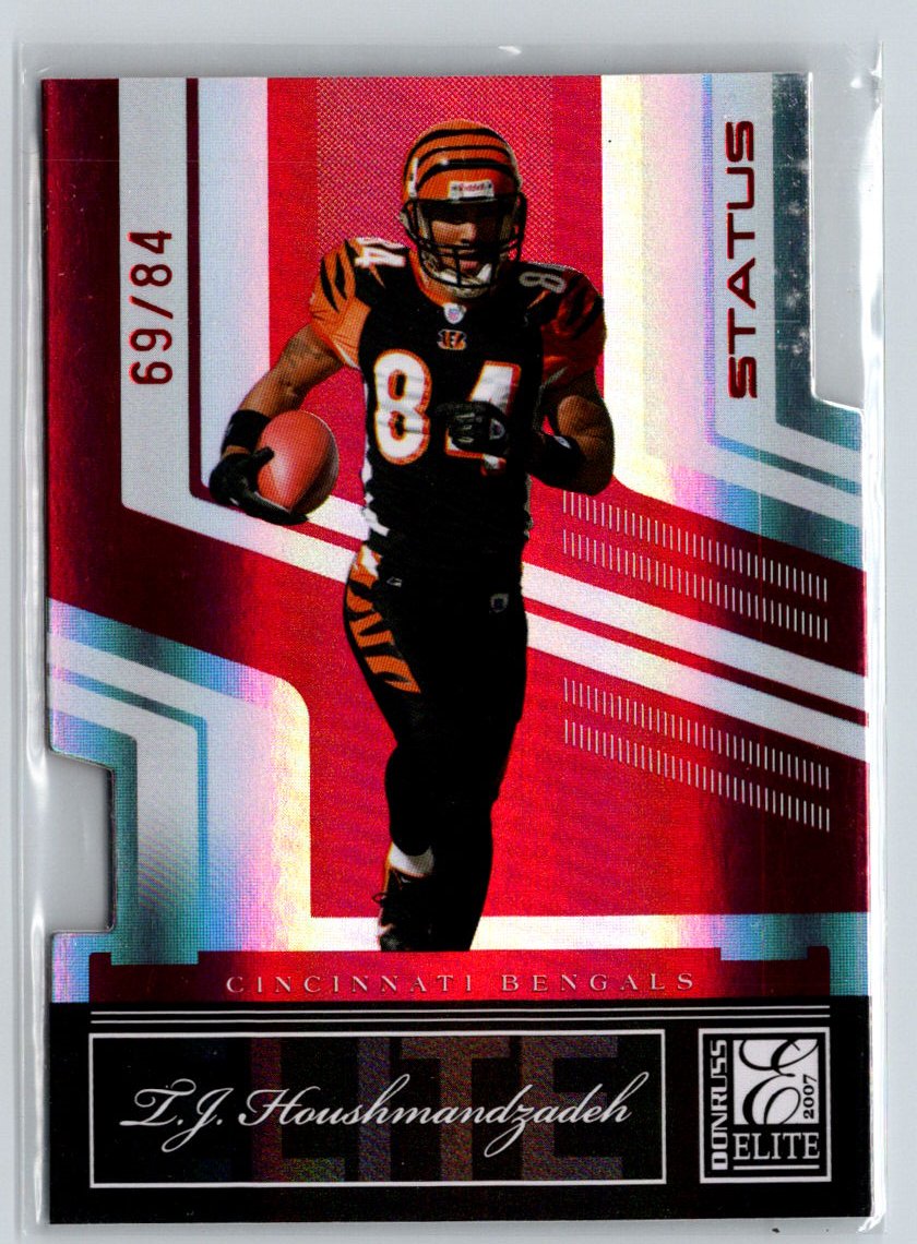 2007 Donruss Elite #23 T.J. Houshmandzadeh Status #/84 i05