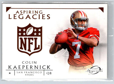 2011 Topps Gridiron Legends #AL-CK Colin Kaepernick Aspiring Legacies i05