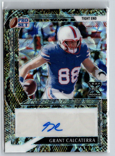 2022 Leaf Metal Draft #PA-GC1 Grant Calcaterra Autographs Crystal Snake #/5 i06