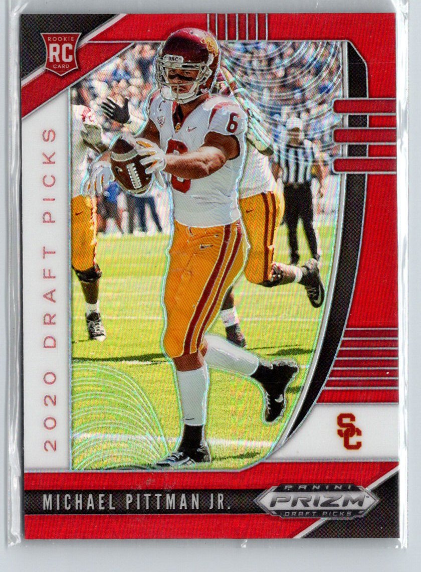 2020 Panini Prizm Draft Picks #145 Michael Pittman Jr. Prizms Red i07
