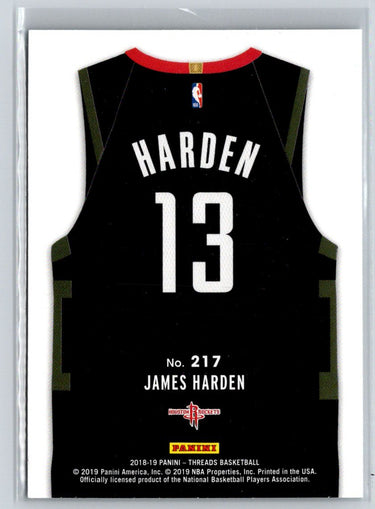 2018-19 Panini Threads #217 James Harden Dazzle i08