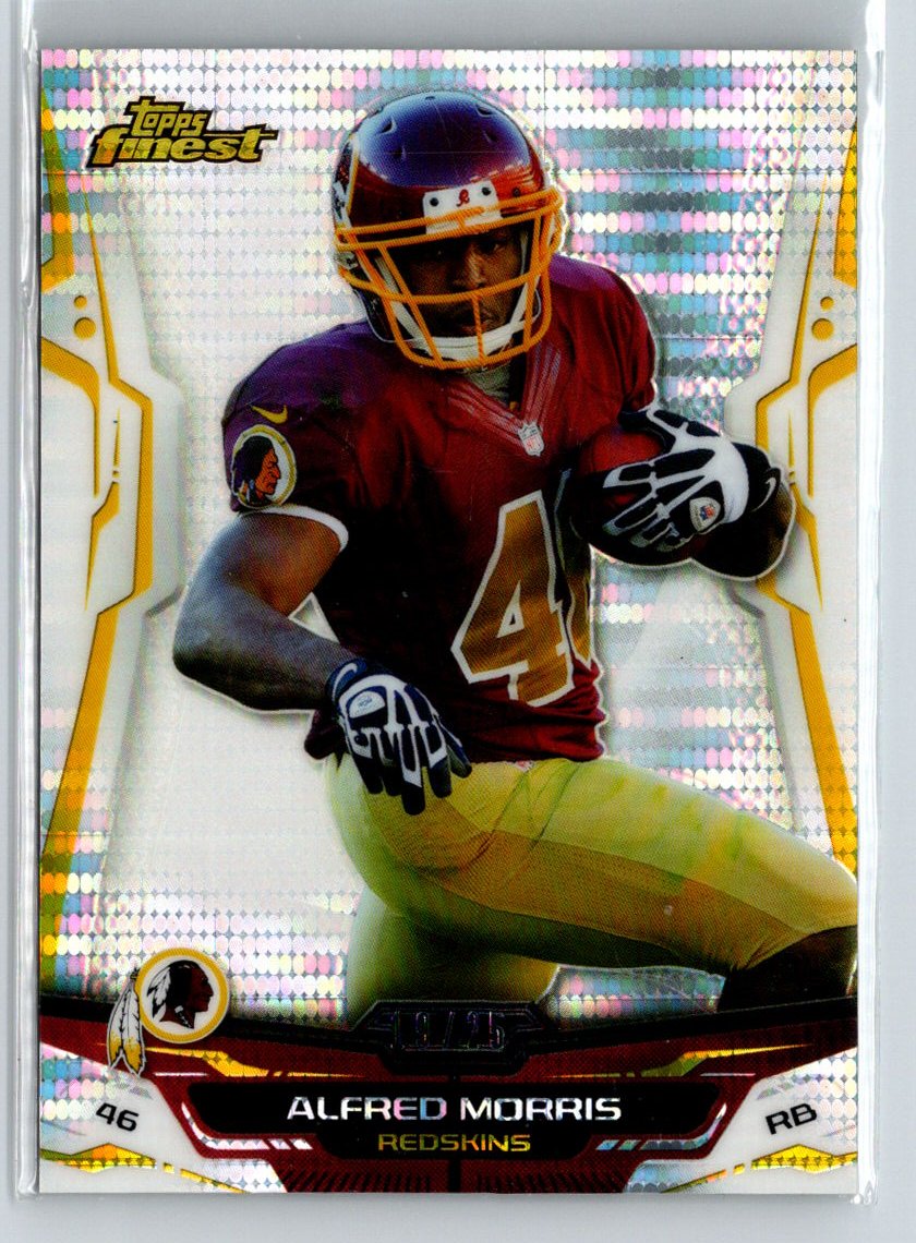 2014 Finest #66 Alfred Morris Pulsar Refractors #/25 i08