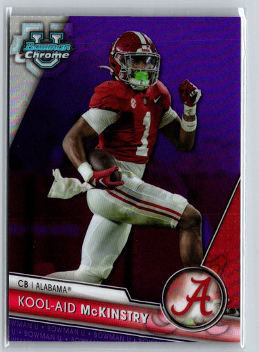 2023 Bowman University Chrome #70 Kool-Aid McKinstry Purple Refractor #/399 i10
