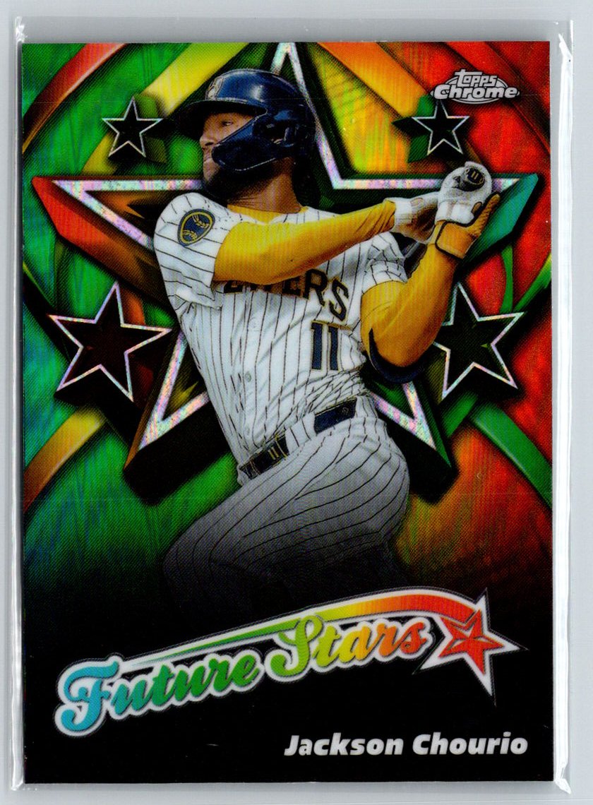 2025 Topps Chrome #FS-4 Jackson Chourio Future Stars i10