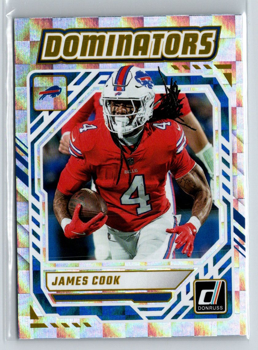 2025 Donruss #DOM-JCK James Cook Dominators i11