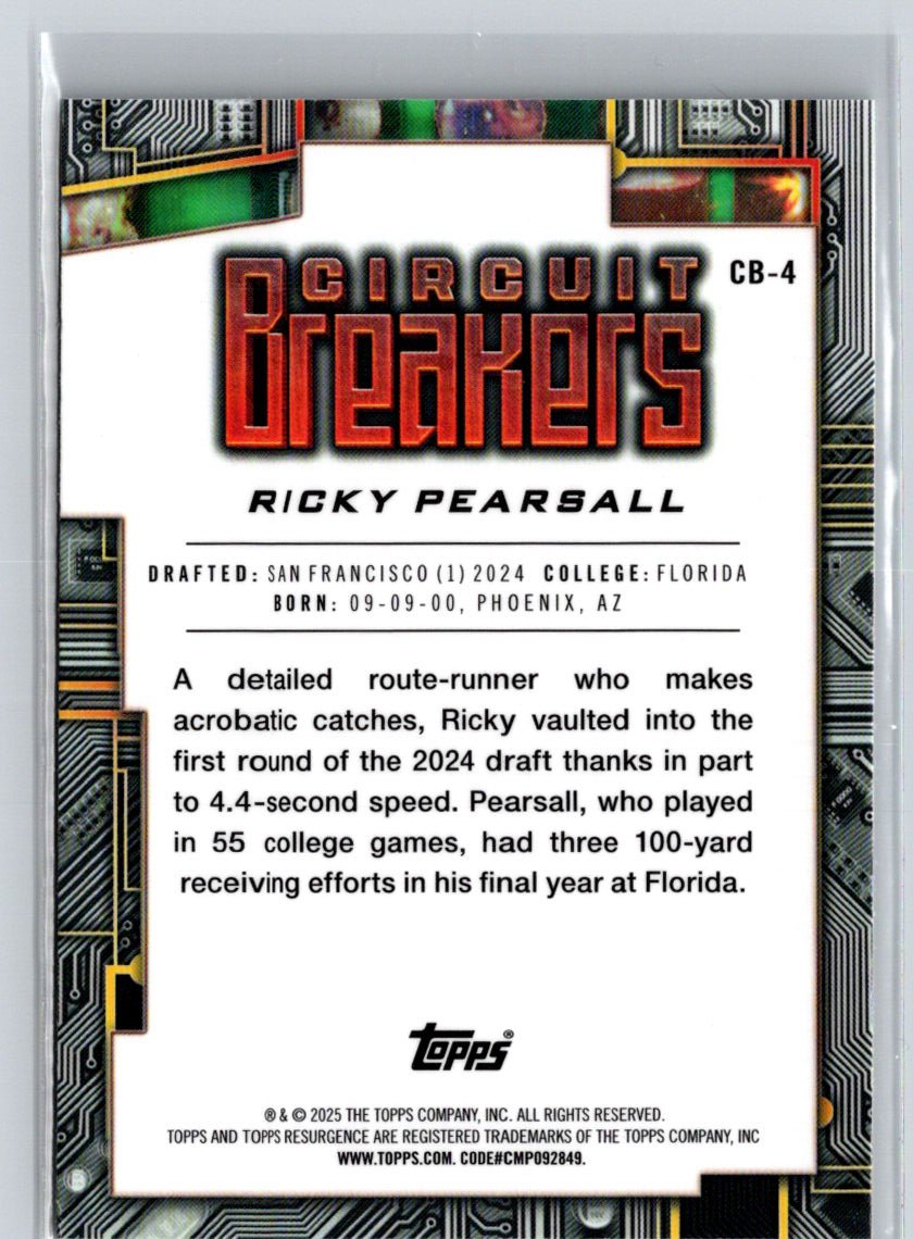 2024 Topps Resurgence - Circuit Breakers #CB-4 Ricky Pearsall i12