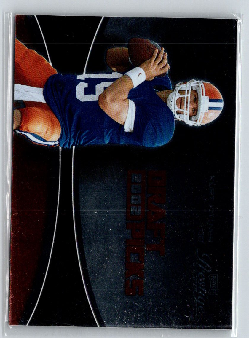 2002 Playoff Prestige #DP-3 Kurt Kittner Draft Picks #/2002 i15