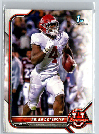 2021-22 Bowman University #48 Brian Robinson i12