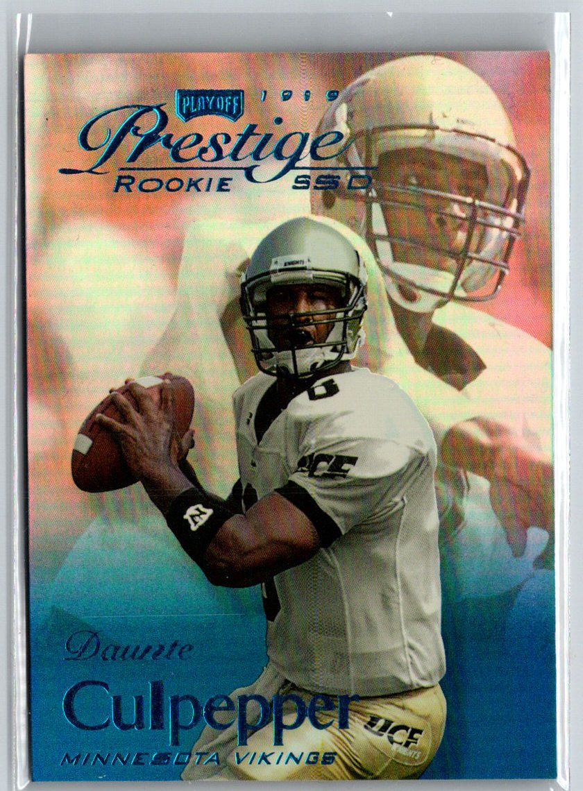 1999 Playoff Prestige SSD #B170 Daunte Culpepper Spectrum Blue #/500 i12