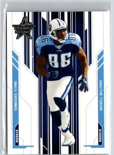 2005 Leaf Rookies & Stars #226 Roydell Williams #/799 i16