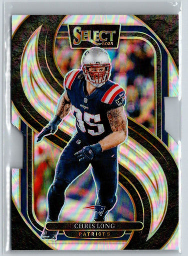 2024 Panini Select #137 Chris Long Silver Prizm Die Cut i12