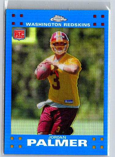2007 Topps Chrome #TC173 Jordan Palmer Blue Refractors i24
