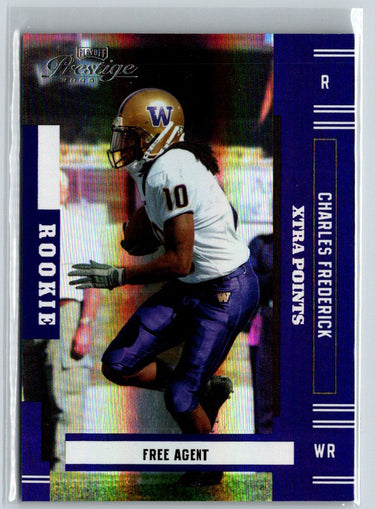 2005 Playoff Prestige #190 Charles Frederick Xtra Points Purple #/100 i20
