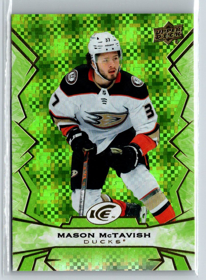 2022-23 Upper Deck Ice #26 Mason McTavish Green i23
