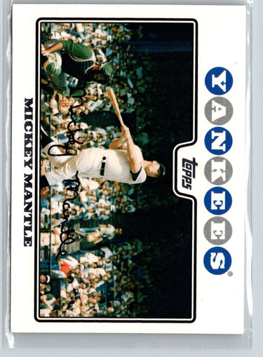2008 Topps #7 Mickey Mantle i22