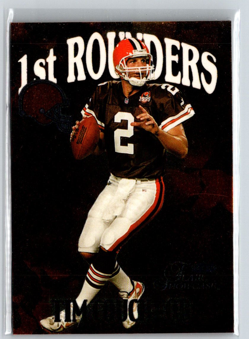1999 Flair Showcase #1 FR Tim Couch First Rounders i25