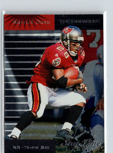 1999 Donruss #124 Warrick Dunn Stat Line Career #/469 i18