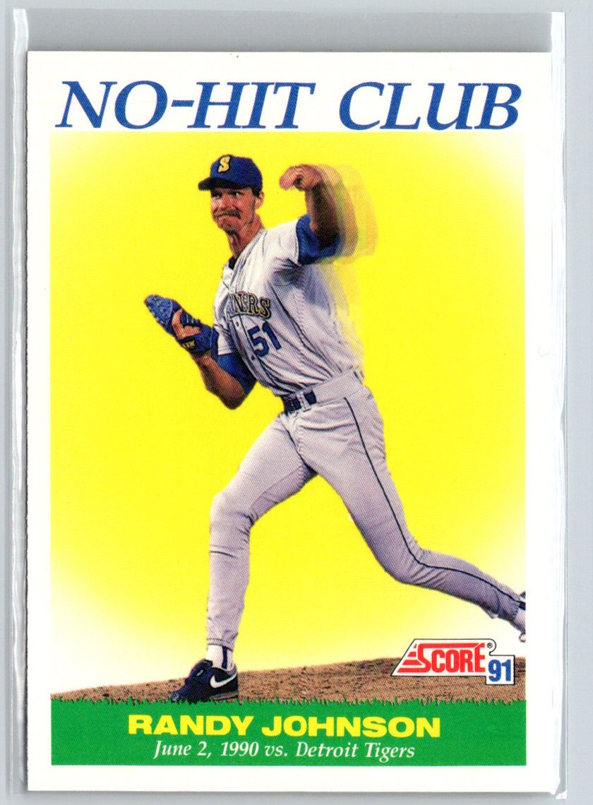 1991 Score #700 Randy Johnson i22