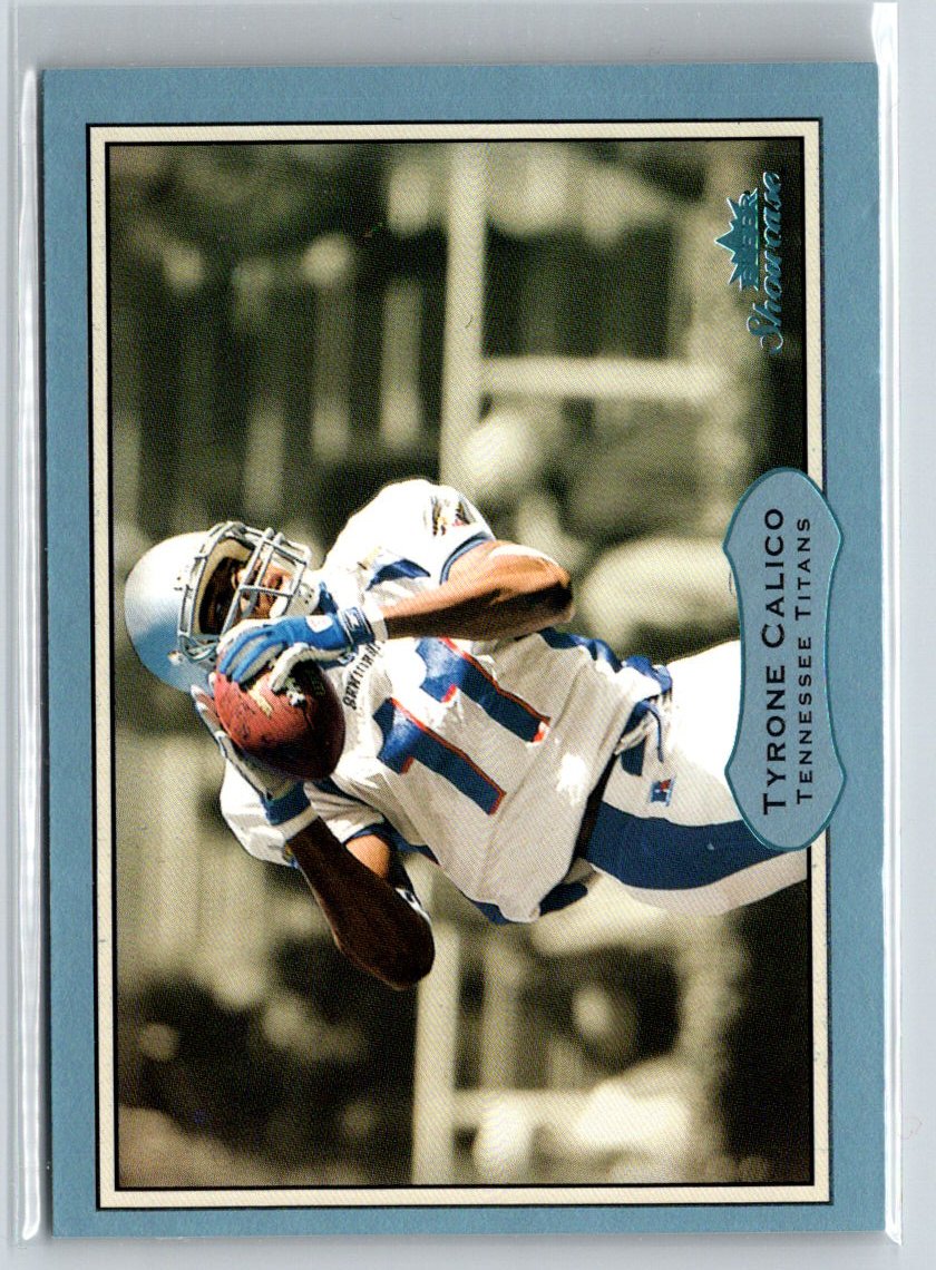2003 Fleer Showcase #132 Tyrone Calico #/750 i25