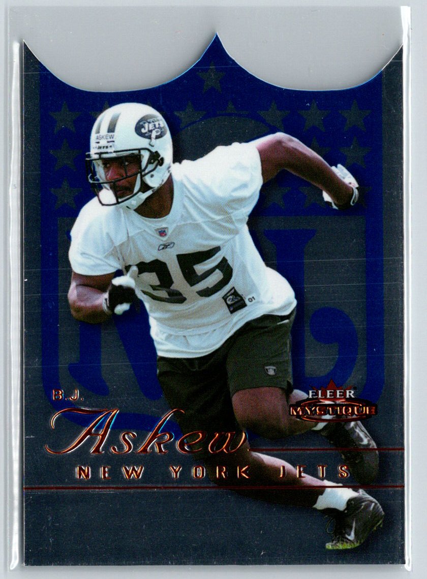 2003 Fleer Mystique #112 B.J. Askew Rookie Blue #/350 i18