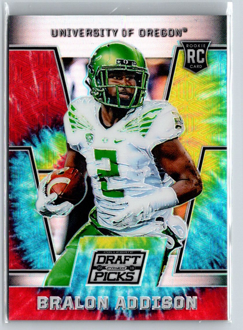 2016 Panini Prizm Collegiate Draft Picks #134 Bralon Addison Tie Dyed #/49 i24