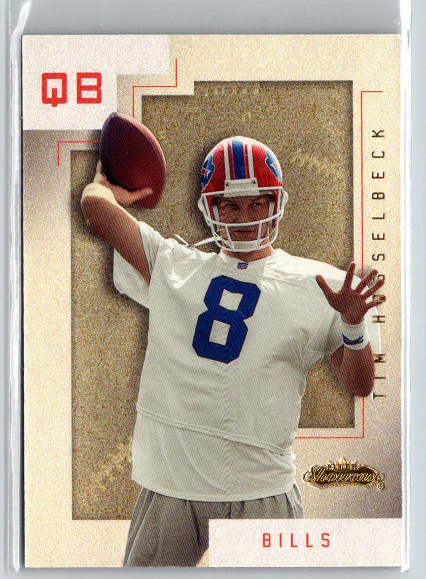 2001 Fleer Showcase #154 Tim Hasselbeck #/2000 i26
