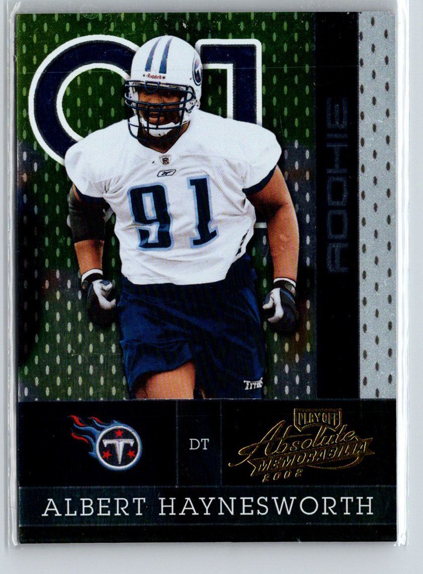2002 Playoff Absolute Memorabilia #189 Albert Haynesworth #/1500 i26