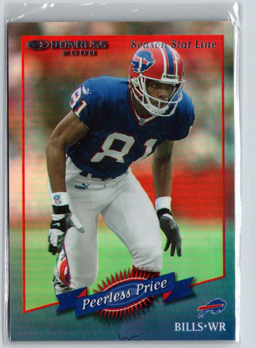 2000 Donruss #18 Peerless Price Stat Line Season #/62 i27