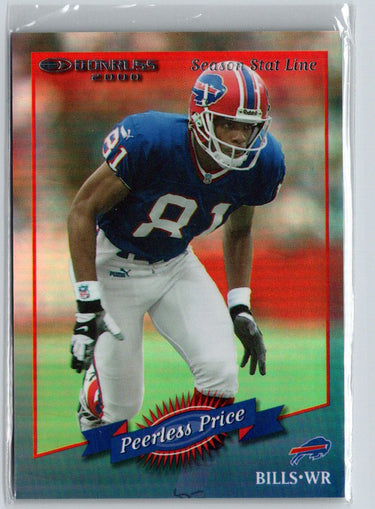 2000 Donruss #18 Peerless Price Stat Line Season #/62 i27