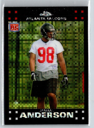 2007 Topps Chrome #TC230 Jamaal Anderson Xfractors i27