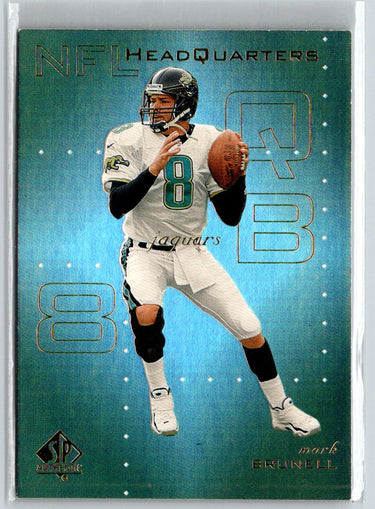 1999 SP Authentic #HQ9 Mark Brunell NFL HeadQuarters i27