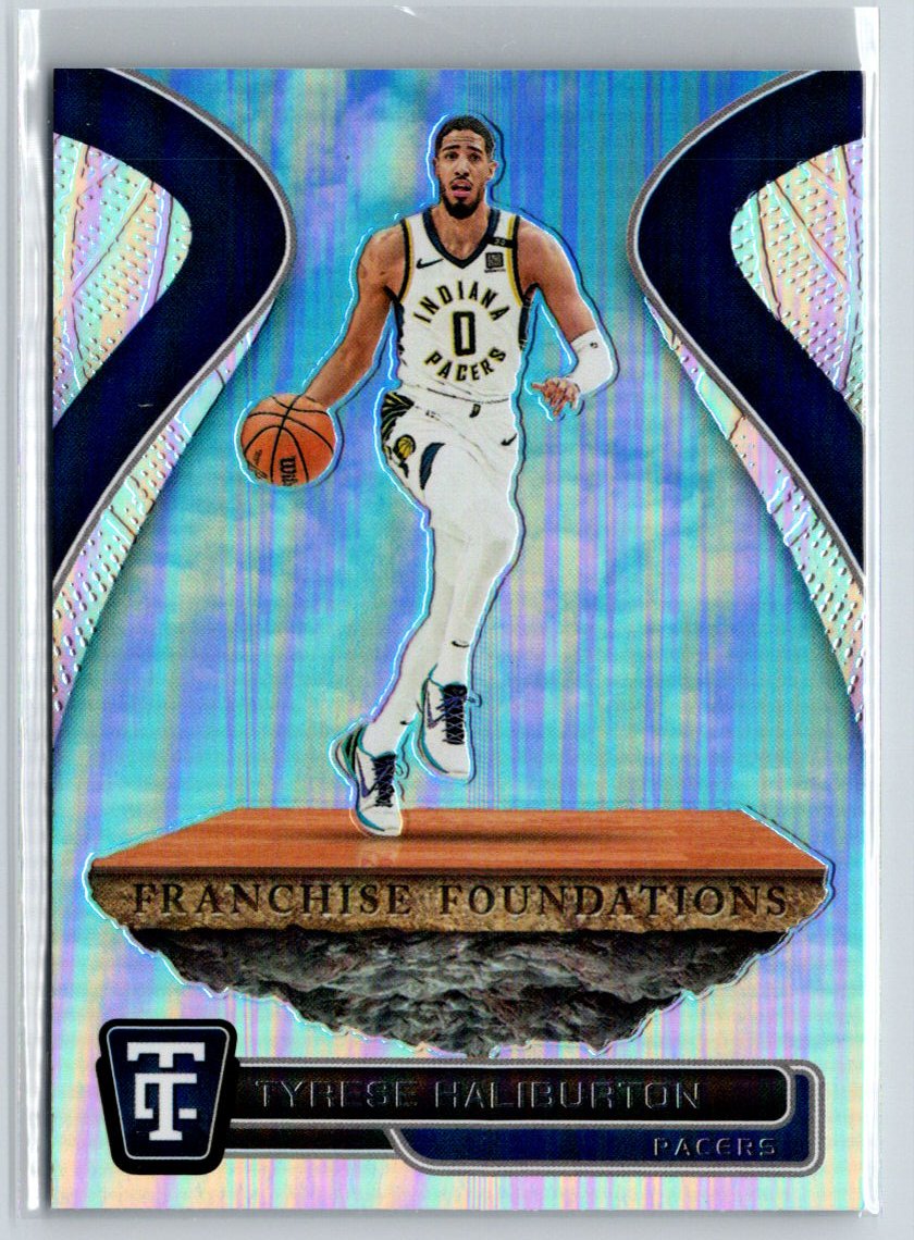 2024-25 Panini Totally Certified #21 Tyrese Haliburton Franchise Foundations i29