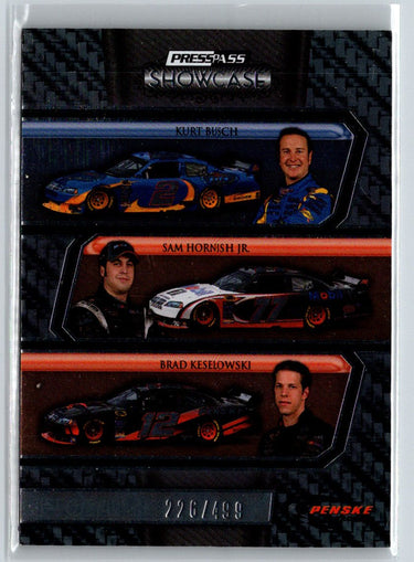 2010 Press Pass Carl Edwards Matt Kenseth Greg Biffle David Ragan  #/499 i29