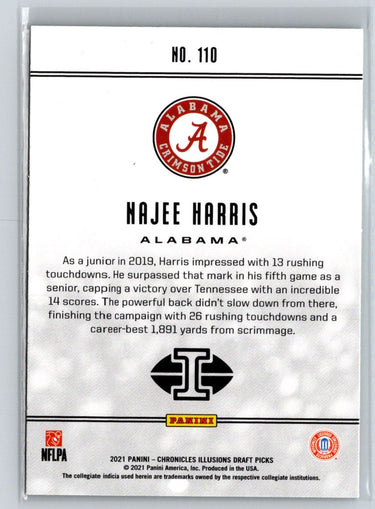2021 Panini Chronicles Draft Picks #110 Najee Harris Green i30