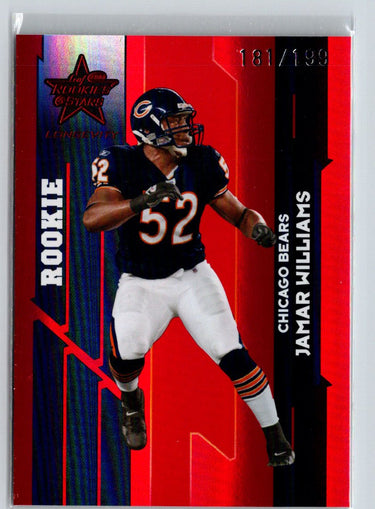 2006 Leaf Rookies & Stars Longevity #143 Jamar Williams Ruby #/199 i31