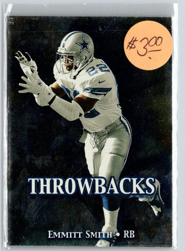 2000 Fleer Tradition #17 T Emmitt Smith Throwbacks i32