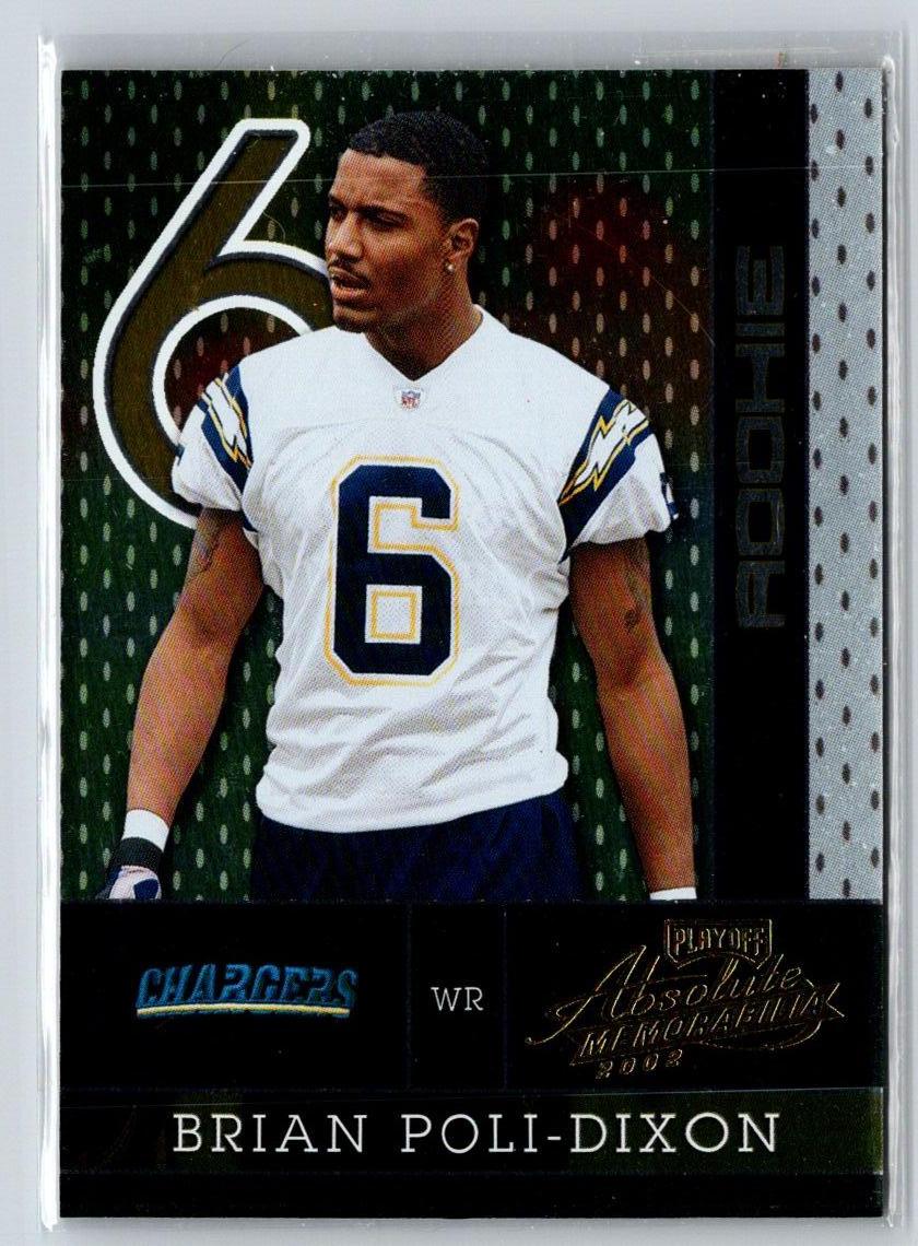 2002 Playoff Absolute Memorabilia #179 Brian Poli-Dixon #/1500 i32