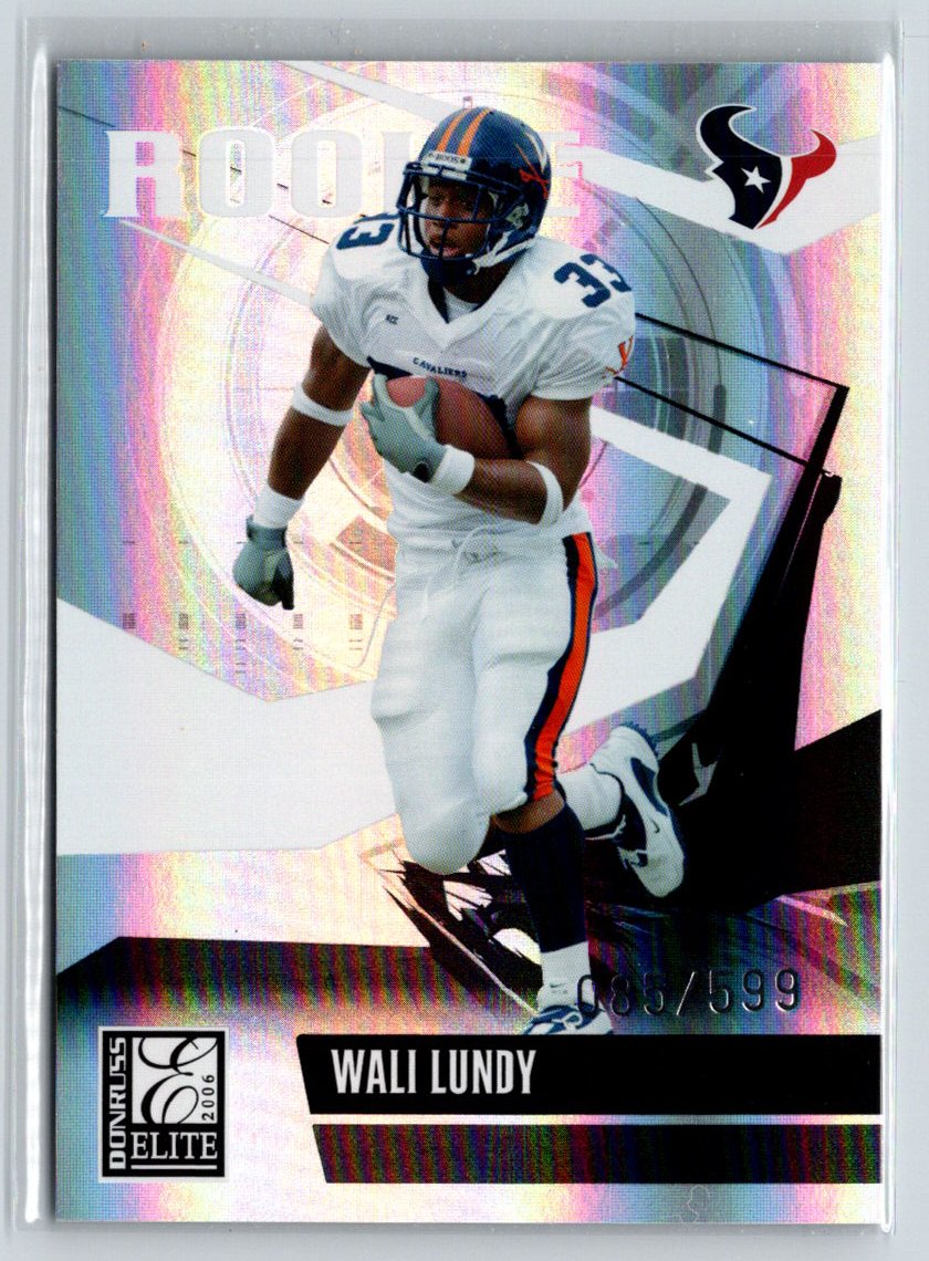 2006 Donruss Elite #222 Wali Lundy #/599 i33