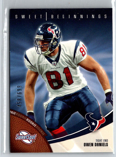2006 Upper Deck Sweet Spot #184 Owen Daniels #/699 i34