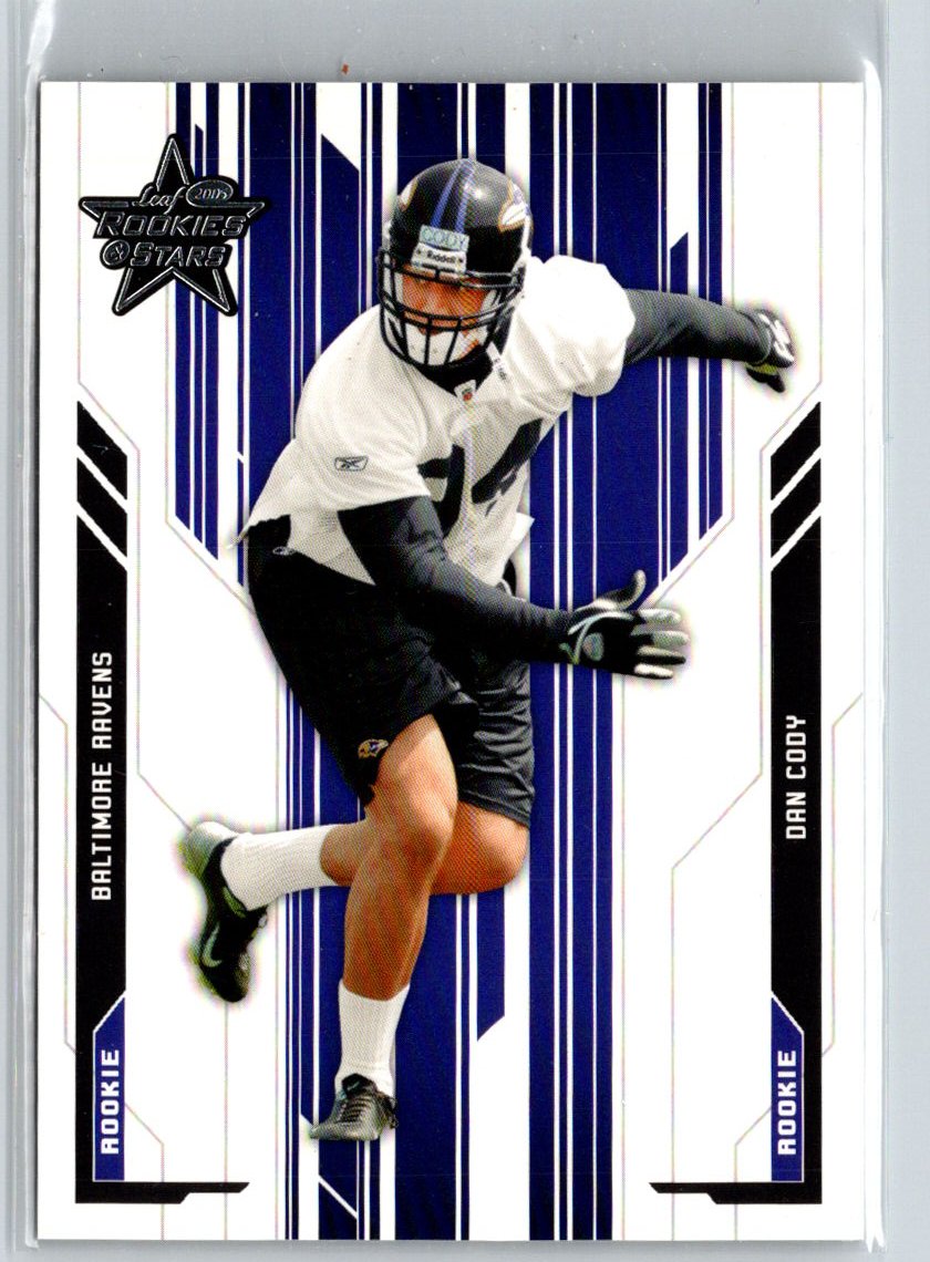 2005 Leaf Rookies & Stars #215 Dan Cody #/799 i34