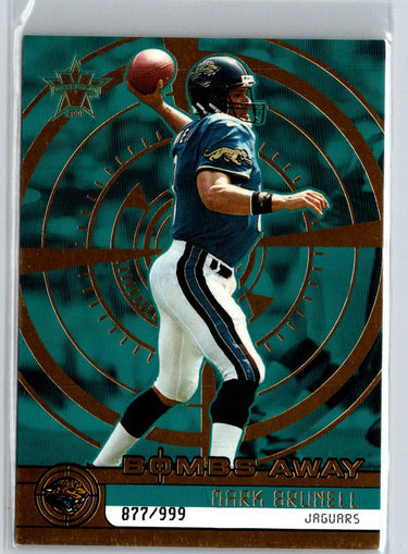 2001 Pacific Vanguard #7 Mark Brunell Bombs Away #/999 i34