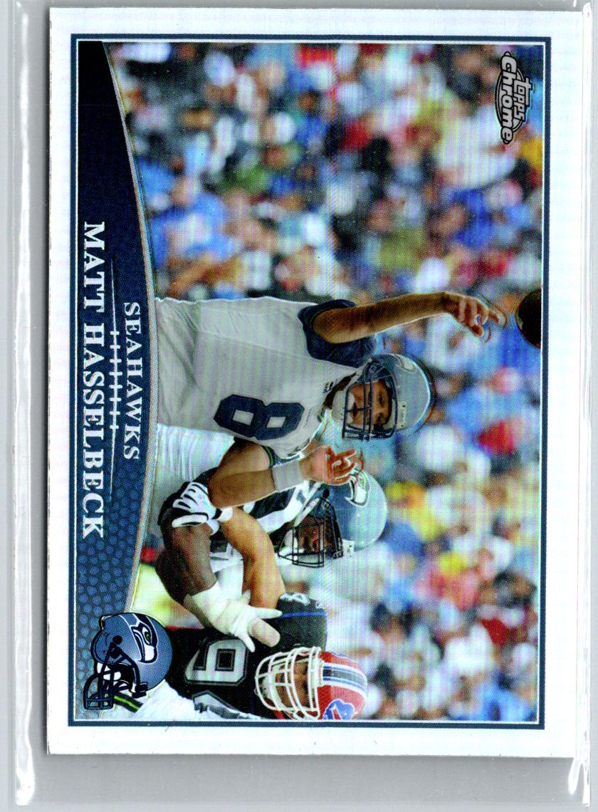 2009 Topps Chrome #TC41 Matt Hasselbeck Refractors i35