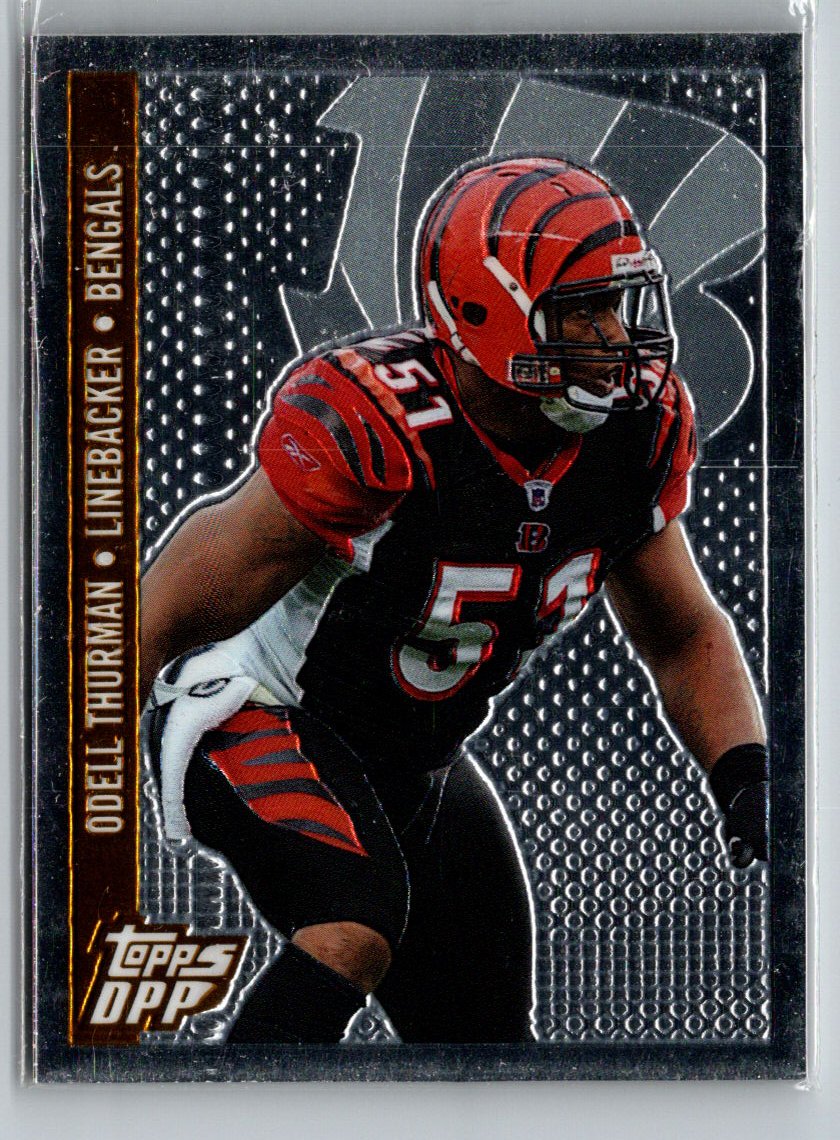2006 Topps Draft Picks & Prospects #88 Odell Thurman Chrome Bronze #/499 i35