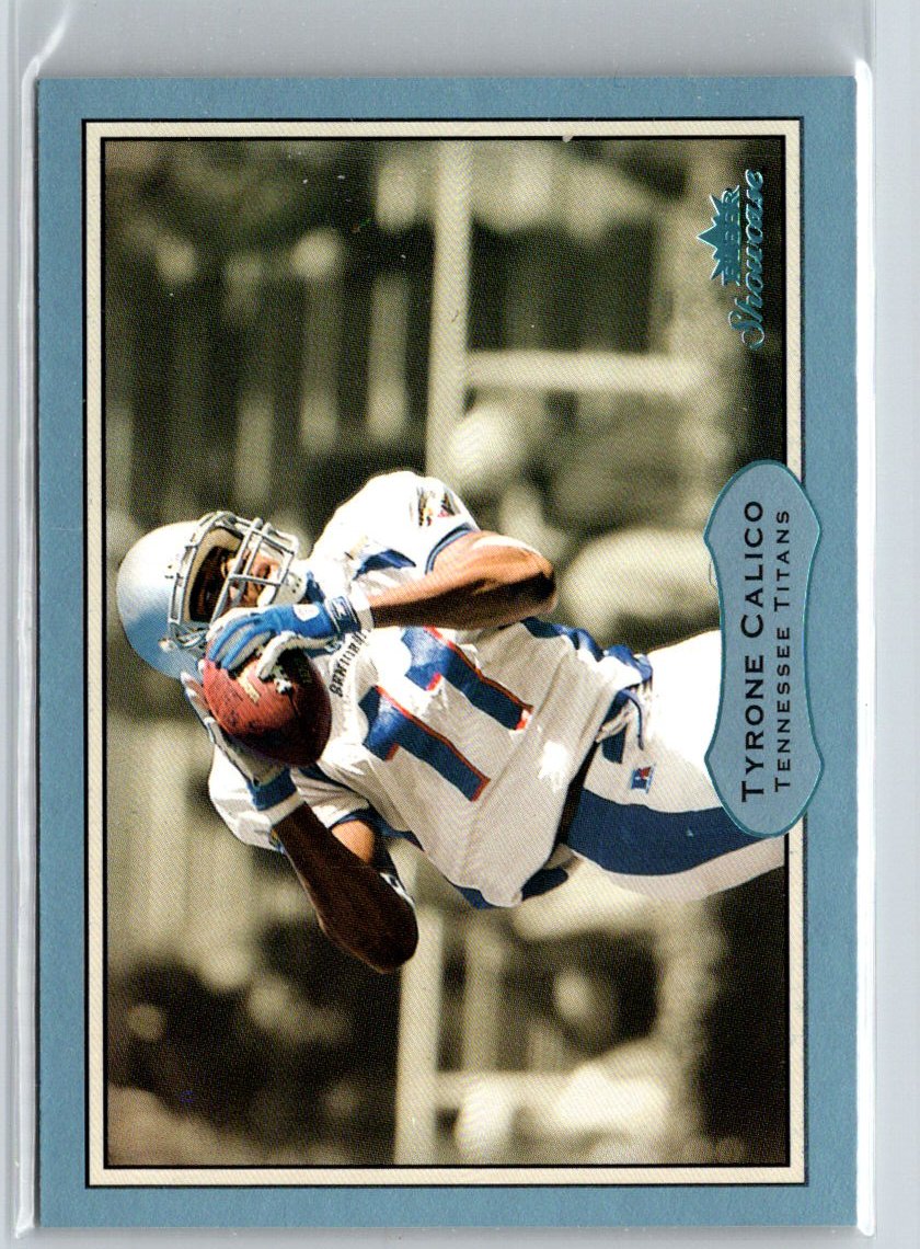 2003 Fleer Showcase #132 Tyrone Calico #/750 i36