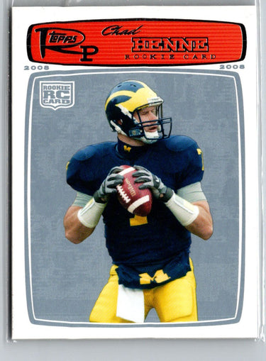 2008 Topps Rookie Progression #195 Chad Henne Platinum #/99 i36